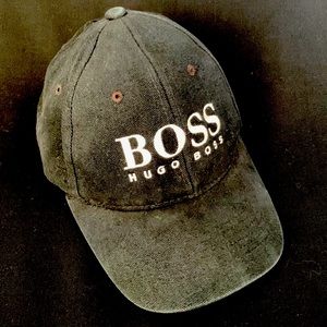 Vintage Rare BOSS HUGO  BOSS Embroidered Cap